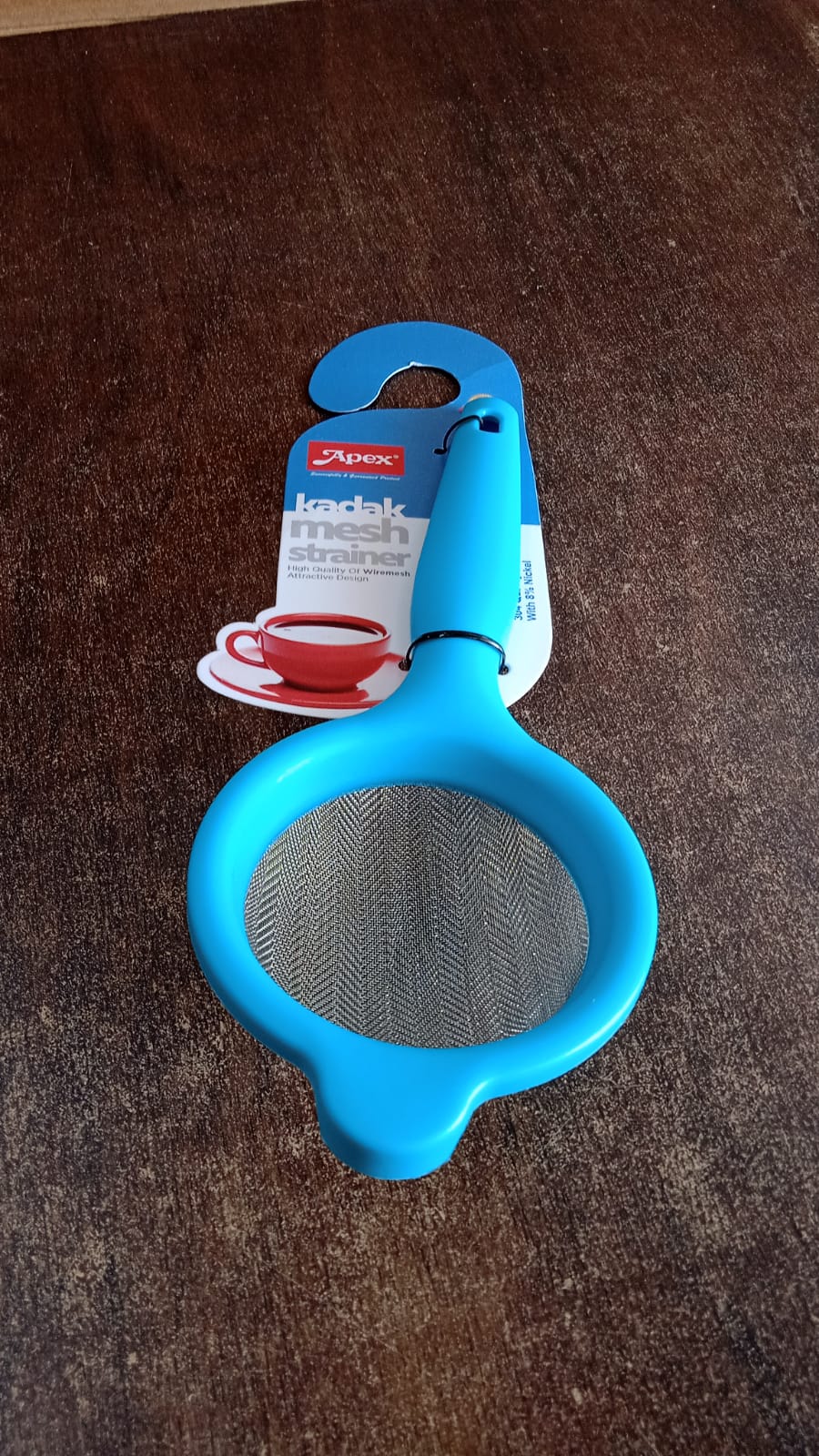 Apex Kadak Mesh Strainer with High-Quality Stainless Steel Wiremesh Apex Kadak Mesh Strainer with High-Quality Stainless Steel Wiremesh